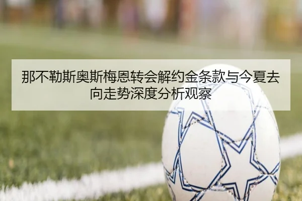 那不勒斯奥斯梅恩转会解约金条款与今夏去向走势深度分析观察 | cc7c7.app